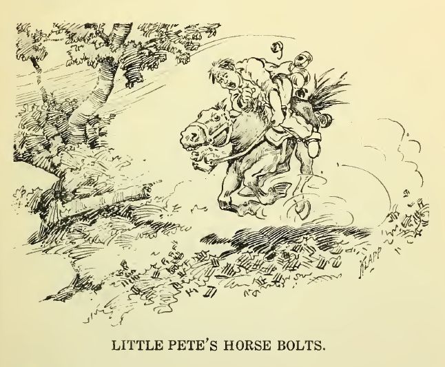 Little Pete's Horse Bolts. 169