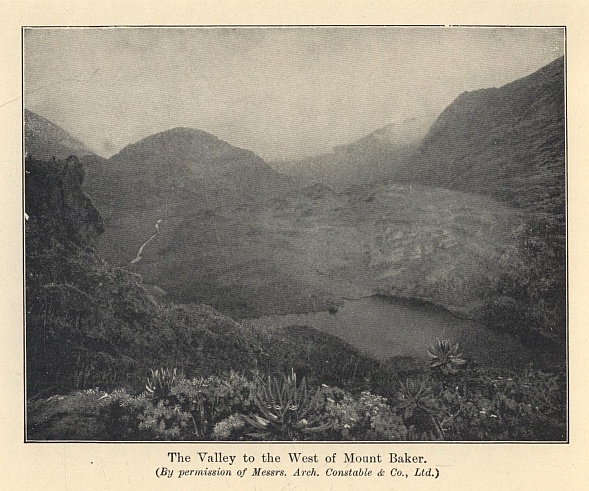 The Valley to the West of Mount Baker. (By permission of Messrs. Arch. Constable & Co., Ltd.)