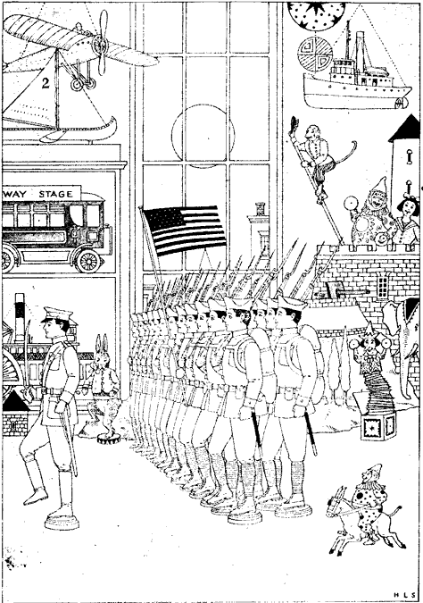 "Forward--March!" said the Bold Tin Soldier.