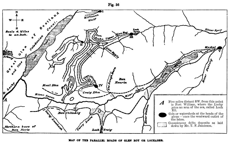 Figure 36. Map of Glen Roy 