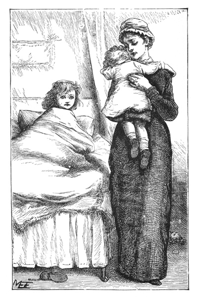 Illustration: Mother and children