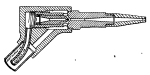 Figure 22.--Low Pressure Torch with Separate Injector Nozzle