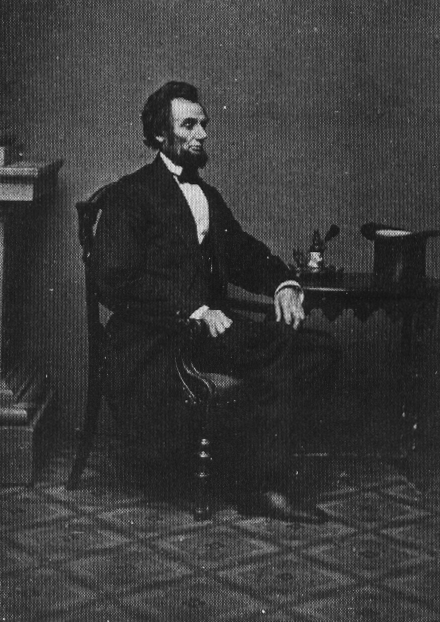 Abraham Lincoln in 1861