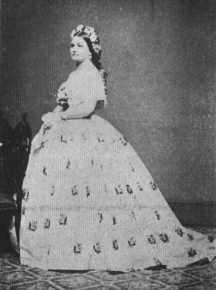 Mrs. Lincoln in 1861.