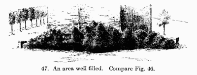 [Illustration: Fig. 47. An area well filled. Compare Fig. 46.]