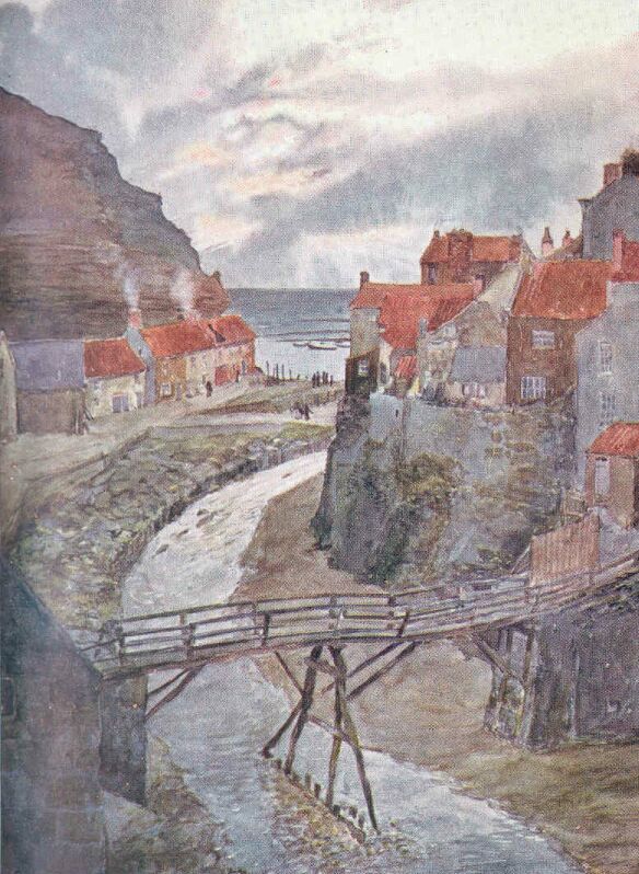 Sunrise from Staithes Beck 