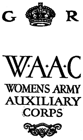 Women's Army Auxillary Corps
