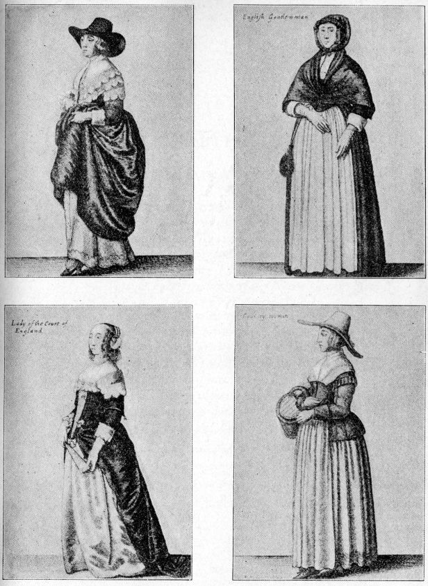 Costumes of Englishwomen of the Seventeenth
Century.