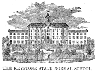  The Keystone State Normal School.
