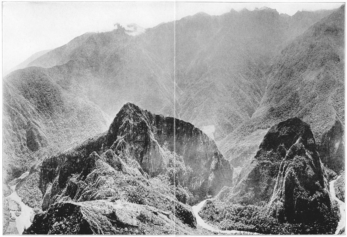 The Gorges, Opening Wide Apart, Reveal Uilcapampa's Granite Citadel, the Crown of Inca Land: Machu Picchu