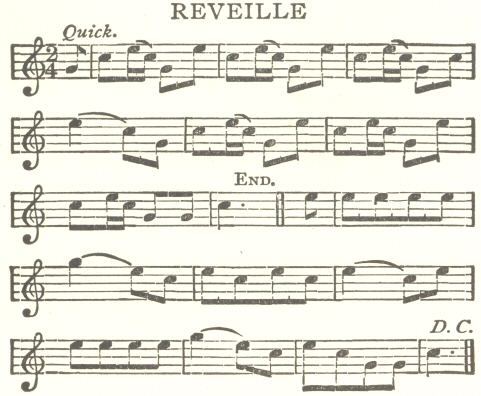 Reveille [music score]