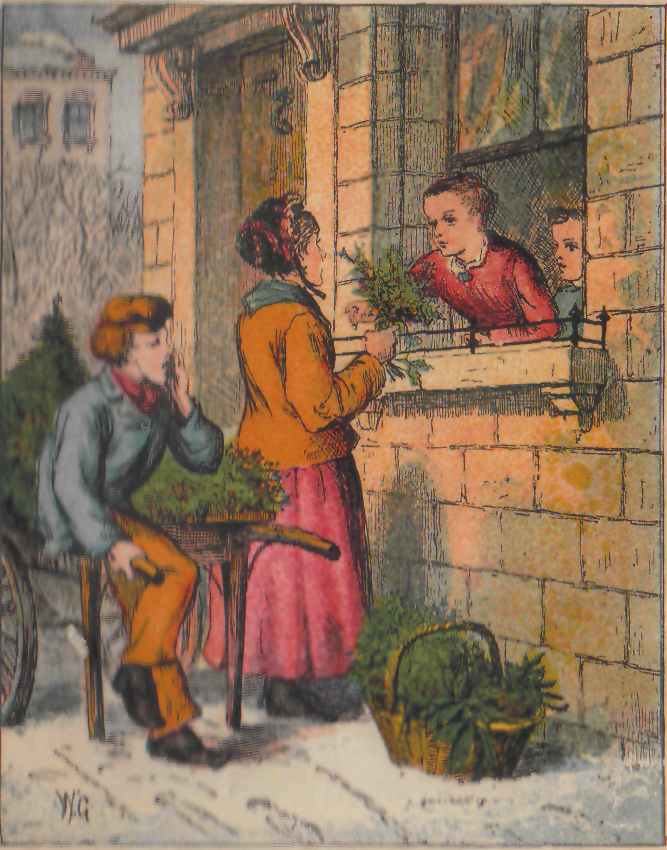 The Mistletoe-sellers.
