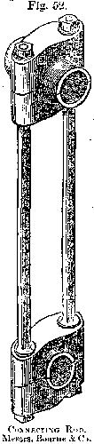 Fig 52. CONNECTING ROD. Messrs. Bourne & Co.