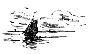 [Illustration:
Drawing of boat]