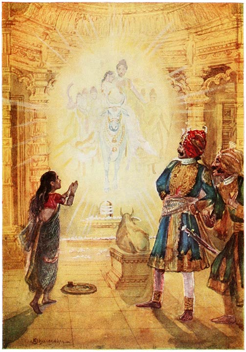 &ldquo;The god revealed himself to the king and his companions in all his glory and splendour&rdquo;