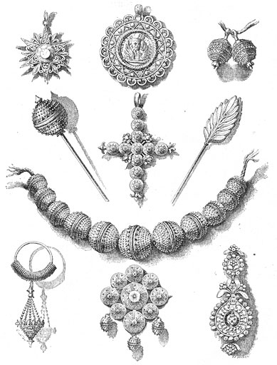 Sieraden der Dalmati&euml;rs.