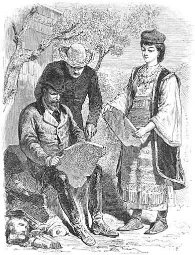 In de ru&iuml;nen van Salona.