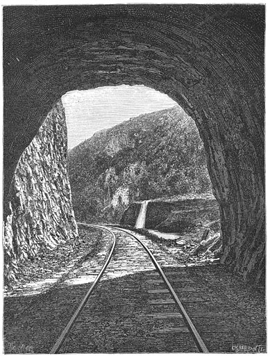 Gezicht in de vallei van den Sebes-K&ouml;r&ouml;s.