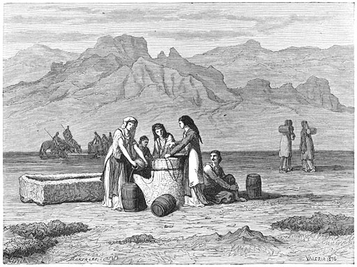 De waterputten te Cettinj&eacute;.