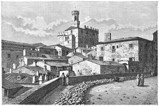 
 Palazzo publico te Volterra.