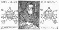 POPE JULIUS THE SECOND
from the portrait by Raphael Sanzio