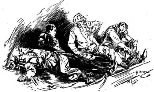 "And when he could think no longer, he listened to the
pickpocket."