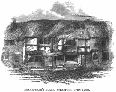 Shakspeare's House, Stratford-Upon-Avon.