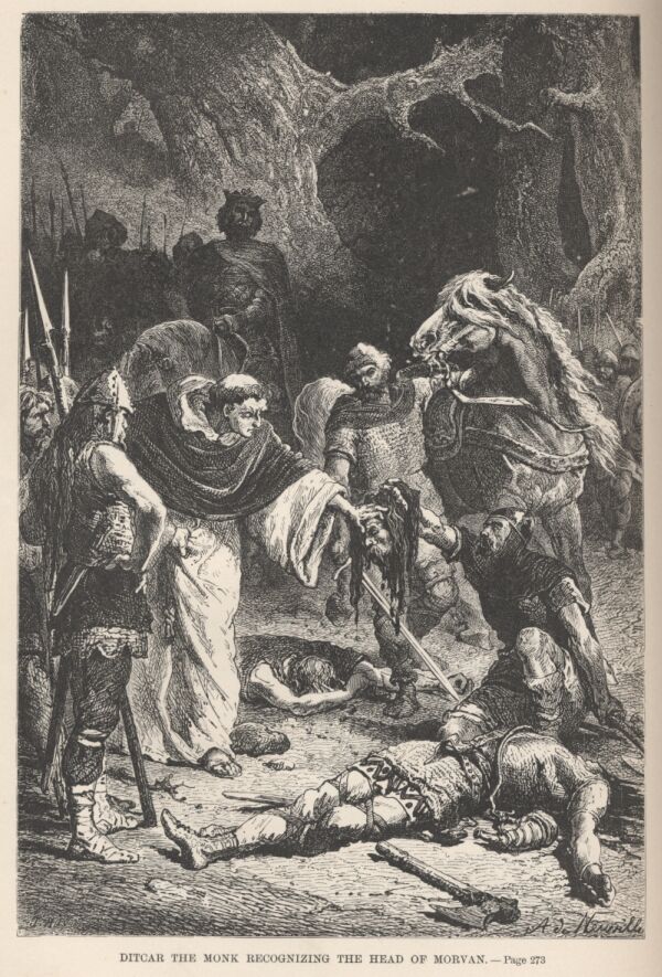 Ditcar the Monk Recognizing The Head of Morvan——273