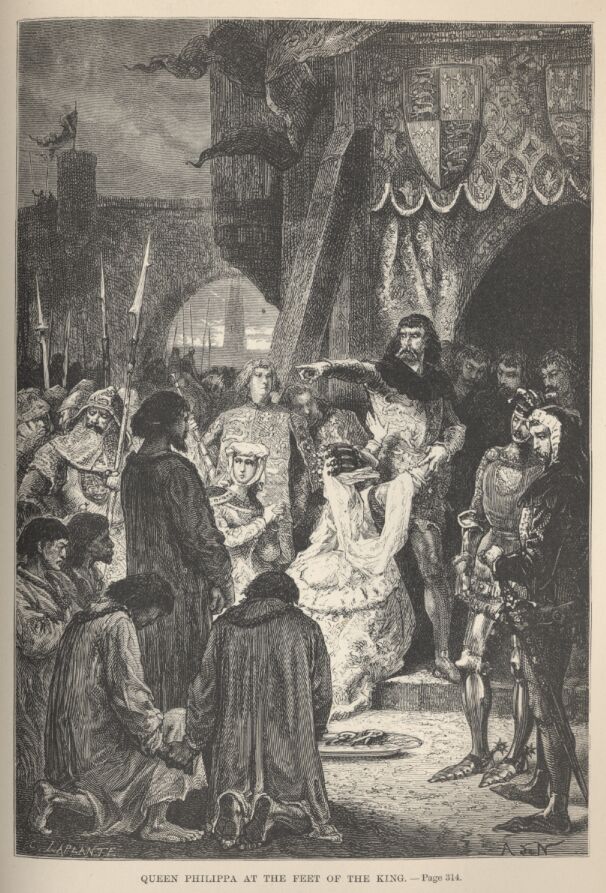 Queen Philippa at the Feet of The King——314 