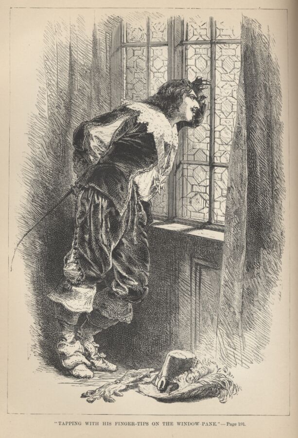 'tapping With his Finger-tips on the Window-pane.’——191 