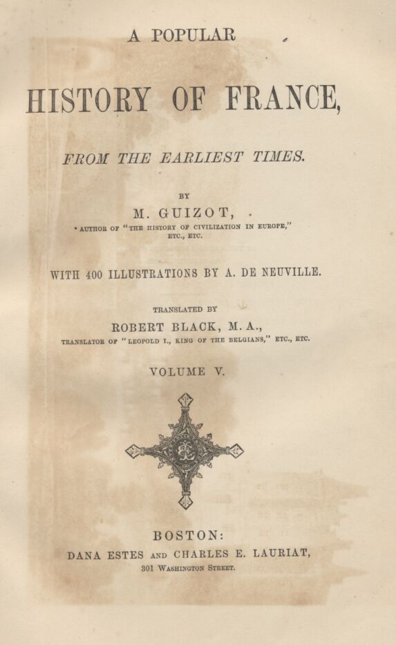 The Project Gutenberg eBook of The History of France By Guizot