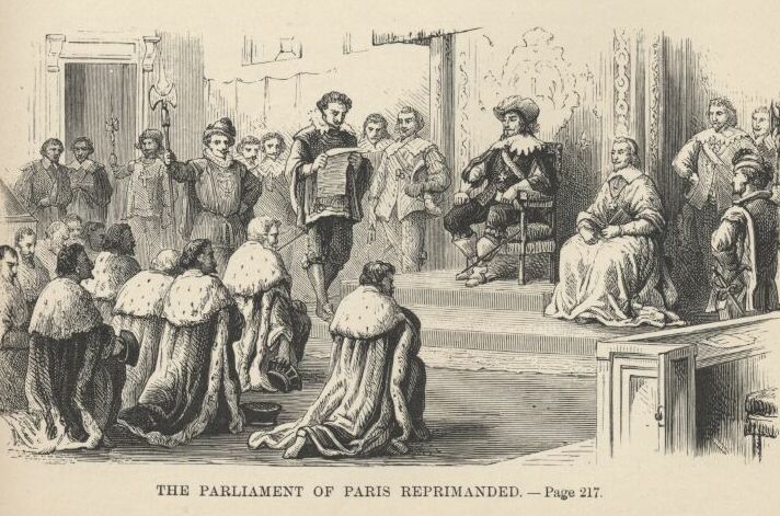 The Parliament of Paris Reprimanded&mdash;&mdash;217 