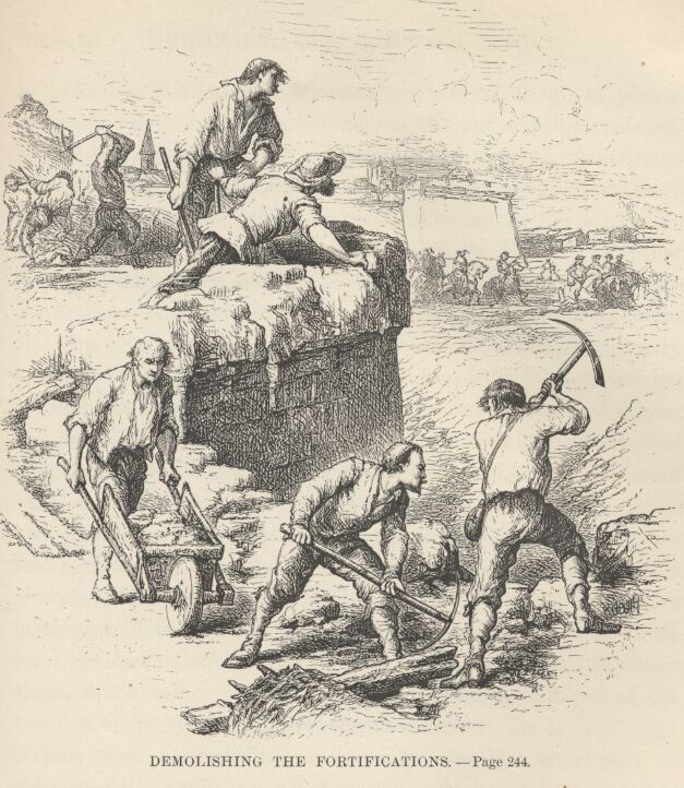 Demolishing the Fortifications&mdash;&mdash;244 