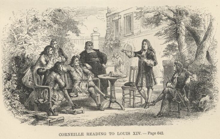 Corneille Reading to Louis XIV.&mdash;&mdash;642 