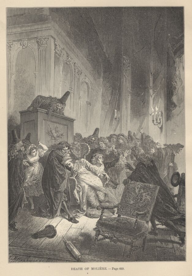 Death of Moliere&mdash;&mdash;669 