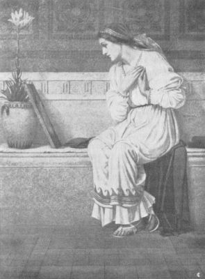 From a Copley Print. SAINT CATHERINE. Mary L. Macomber