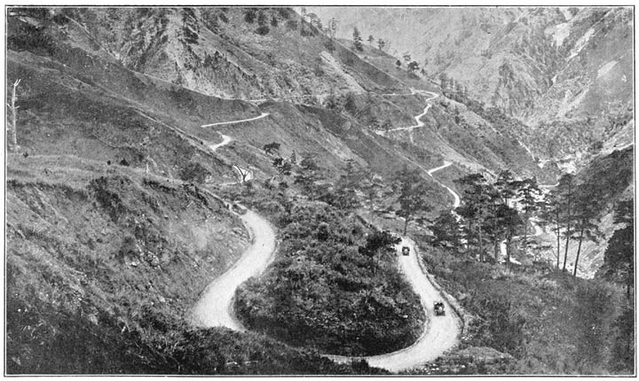 The Famous Zig-zag on the Benguet Road