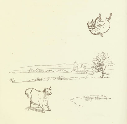 The Cow tosses the Dog