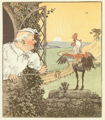 The Cock wakes the Priest