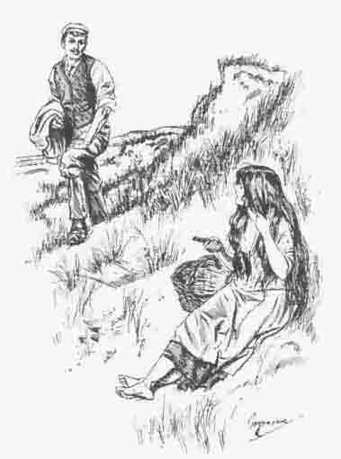 "I hope ye'll know me again,"
said the girl