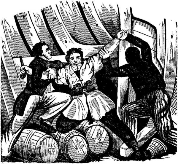 Vane arrested by Captain Holford