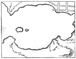MAP OF A BAY.