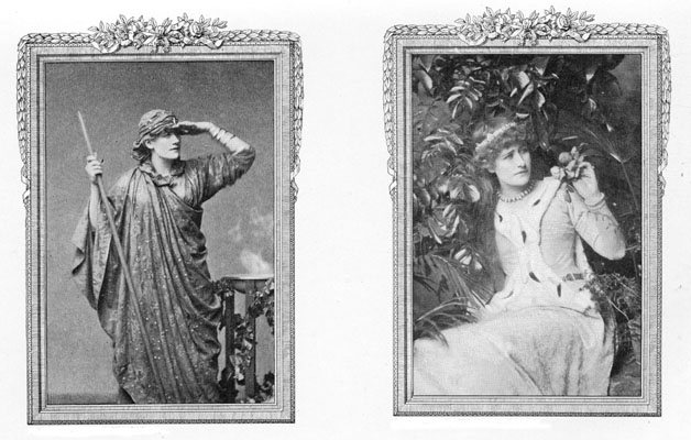 Ellen Terry as Camma in "The Cup" and as Iolanthe