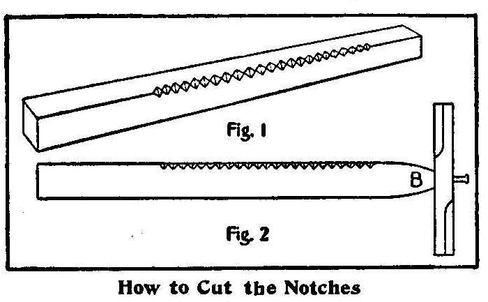 How to Cut the Notches 