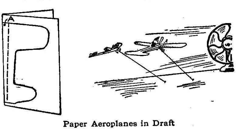 Paper Aeroplanes in Draft