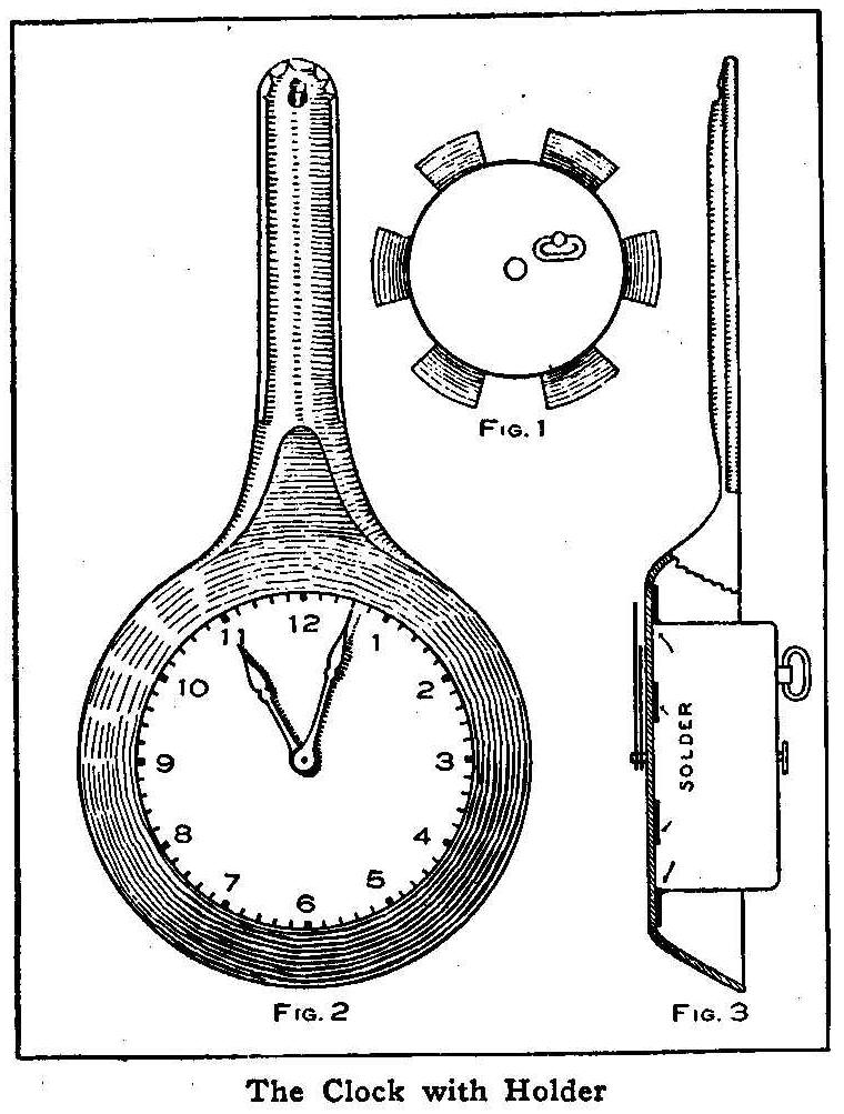 The Clock with Holder