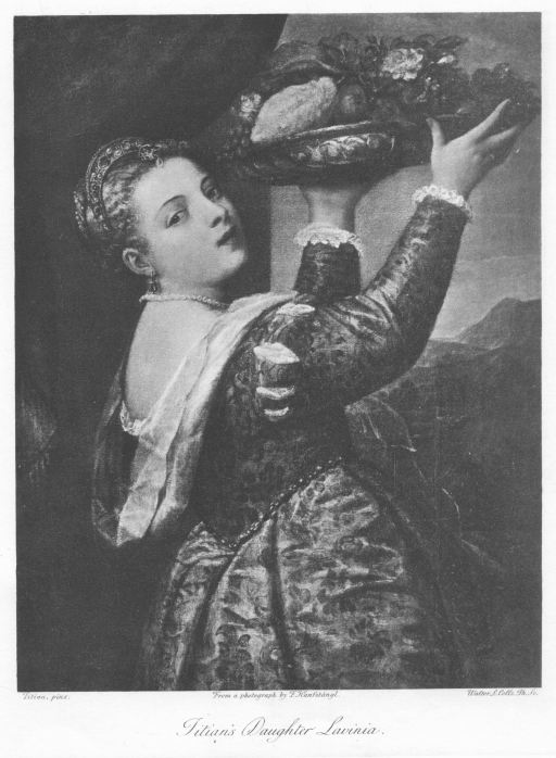Titian's Daughter Lavinia.