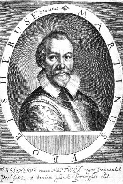 MARTIN FROBISHER. From the portrait in Holland's
"Herolowologia Anglica" [London, 1620]. To face p. 2.