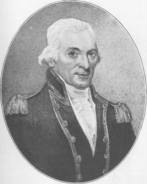 CAPTAIN JOHN HUNTER. From an engraving in the "Naval
Chronicle" for 1801.