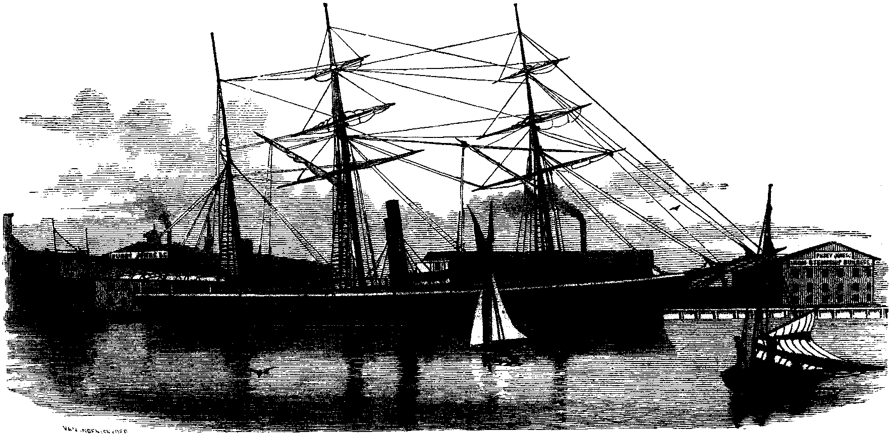 IRON SHIP-BUILDING AND MACHINE-WORKS—P. 378.